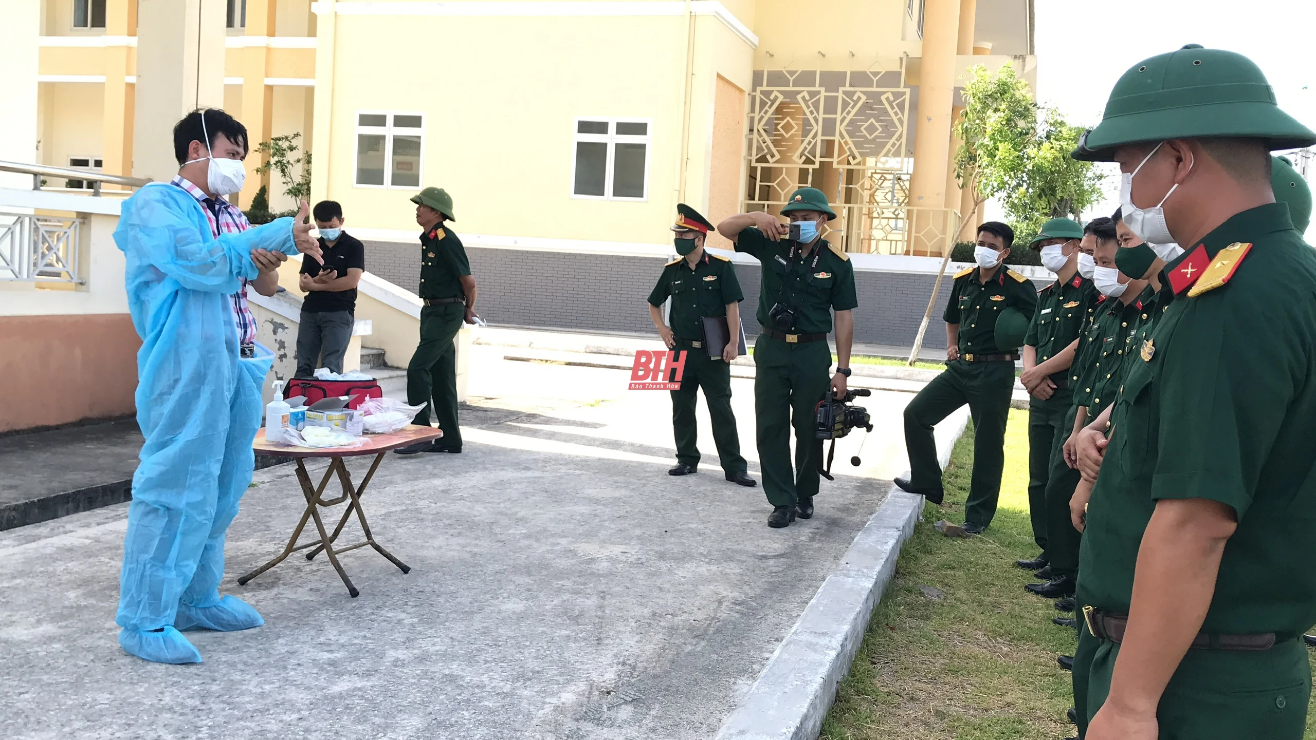 Trung đoàn 270 (Sư đoàn 341) bảo đảm điều kiện cách ly công dân phòng chống dịch COVID-19
