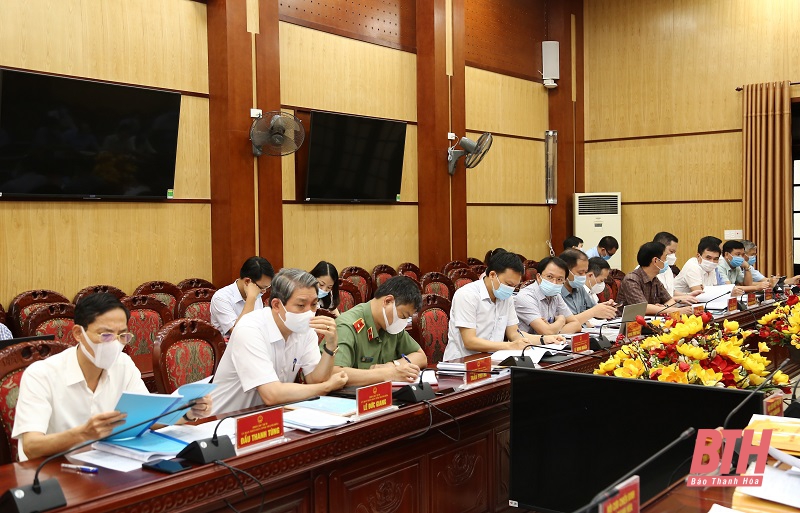 UBND tỉnh Thanh Hoá thảo luận về chương trình nâng cao chất lượng y tế, giáo dục giai đoạn 2021-2025