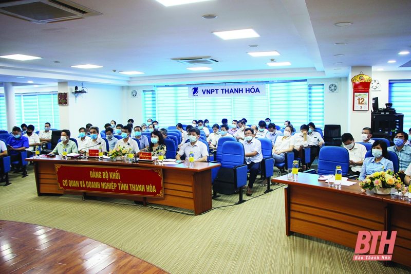 Đảng ủy Khối Cơ quan và Doanh nghiệp tỉnh xây dựng chương trình hành động thực hiện các nghị quyết của Đảng