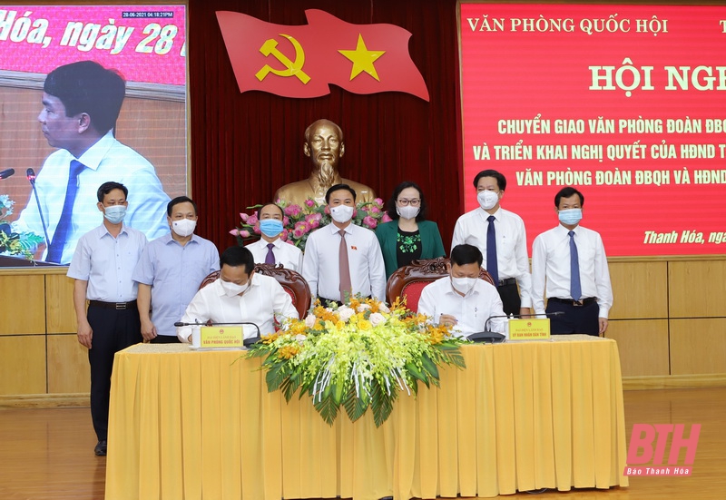 Thành lập Văn phòng Đoàn ĐBQH và HĐND tỉnh Thanh Hóa