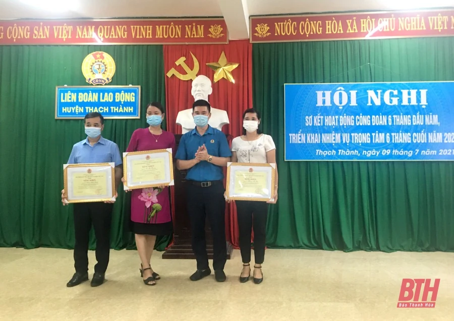 LĐLĐ huyện Thạch Thành đẩy mạnh hoạt động chăm lo, bảo vệ quyền, lợi ích cho người lao động