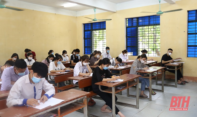 Thanh Hoá: Tỷ lệ thí sinh tham dự thi bài thi Tổ hợp Khoa học tự nhiên và Khoa học xã hội đạt trên 99%