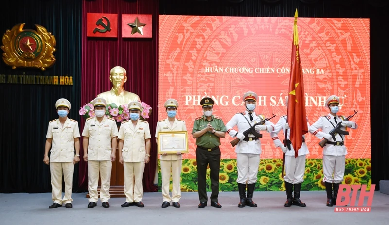 Công an Thanh Hoá sơ kết công tác 6 tháng đầu năm 2021