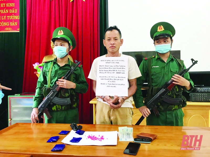 Đấu tranh phòng, chống tội phạm ma túy trên tuyến biên giới huyện Mường Lát