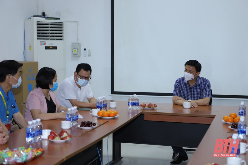 Đồng chí Bí thư Tỉnh ủy Đỗ Trọng Hưng kiểm tra, chỉ đạo phòng, chống dịch COVID-19 tại TP Thanh Hóa