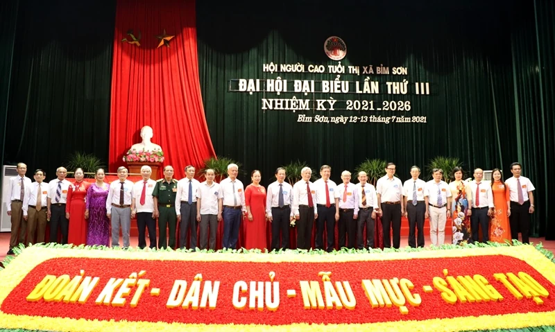 Đại hội đại biểu Hội Người cao tuổi thị xã Bỉm Sơn lần thứ III