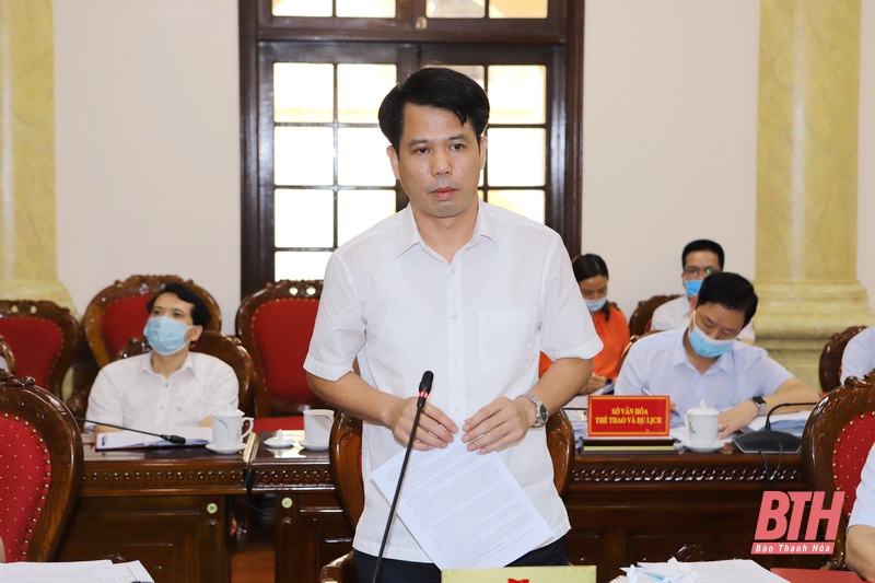 Ban Thường vụ Tỉnh ủy Thanh Hoá cho ý kiến vào các cơ chế, chính sách phát triển kinh tế - xã hội, văn hóa, giáo dục trên địa bàn