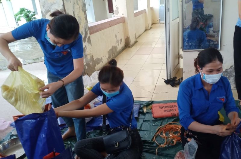 Huyện Nga Sơn ủng hộ Nhân dân TP Hồ Chí Minh hơn 100 tấn hàng hóa thiết yếu