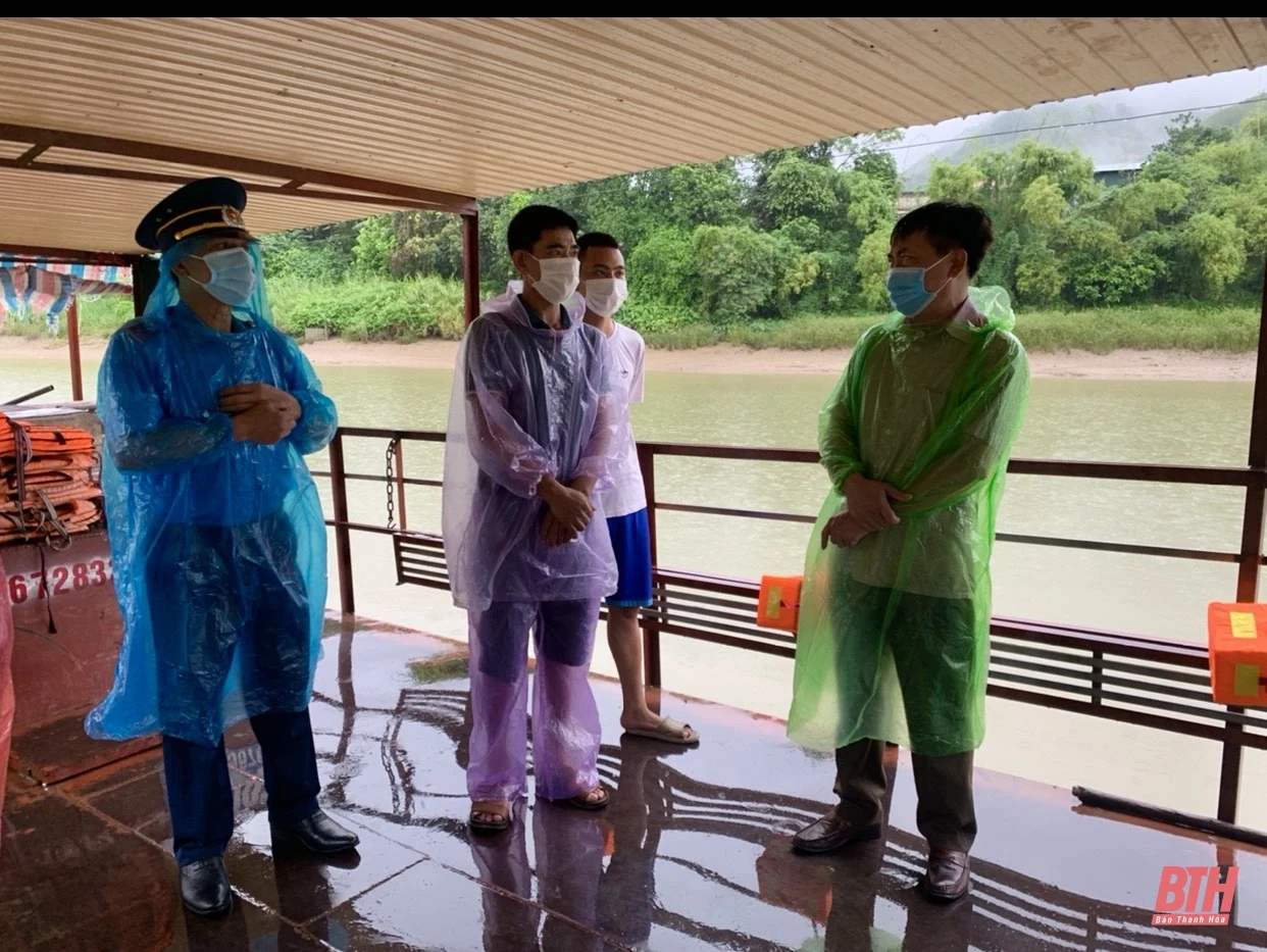 Kiểm tra công tác đảm bảo trật tự, ATGT đường thủy nội địa