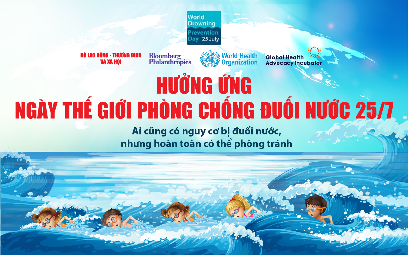 [Infographic] - Hưởng ứng ngày Thế giới phòng chống đuối nước 25/7
