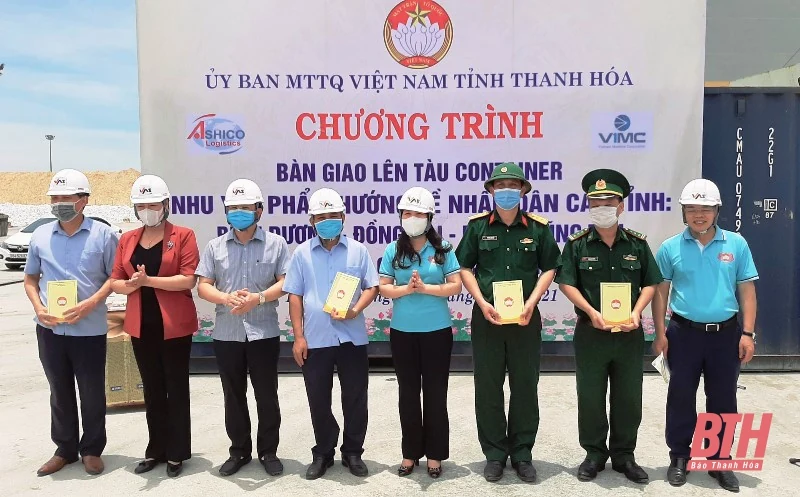 Thanh Hoá: Tiếp tục vận chuyển nhu yếu phẩm hỗ trợ các tỉnh phía Nam