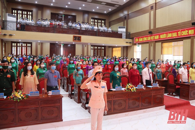 Đại hội đại biểu phụ nữ huyện Hậu Lộc lần thứ XXII