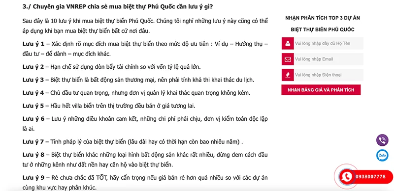 CEO VNREP chia sẻ rủi ro khi đầu tư bất động sản nghỉ dưỡng