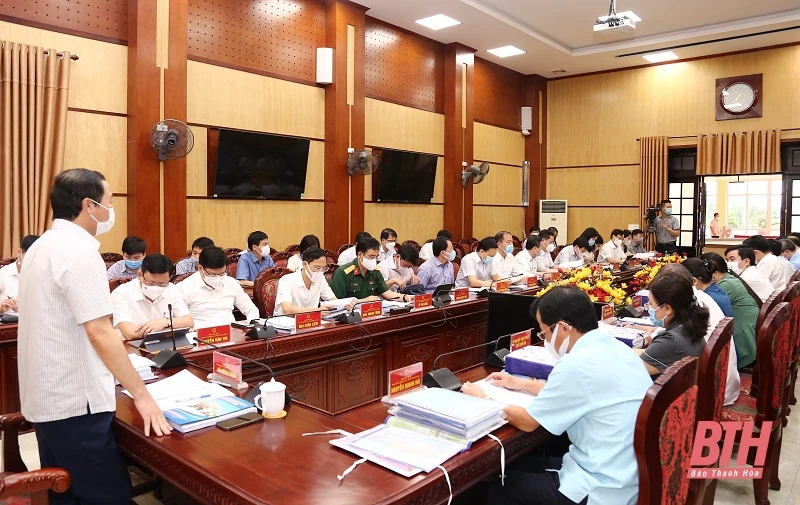 UBND tỉnh họp thường kỳ tháng 7-2021: Thảo luận nhiều nội dung liên quan đến phát triển kinh tế - xã hội