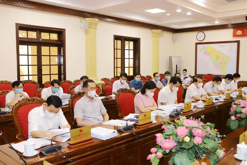 Ban Thường vụ Tỉnh ủy Thanh Hóa thảo luận, quyết định nhiều nội dung cơ chế, chính sách liên quan đến sự phát triển của tỉnh