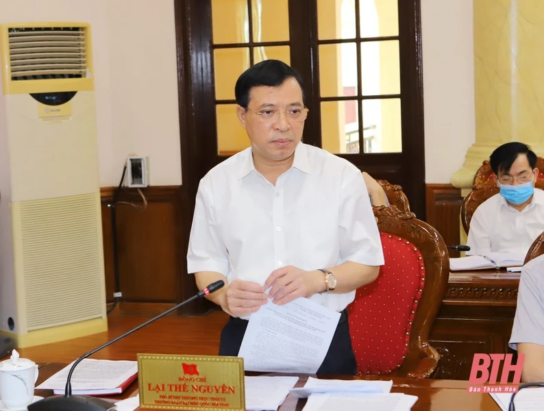 Ban Thường vụ Tỉnh ủy Thanh Hóa thảo luận, quyết định nhiều nội dung cơ chế, chính sách liên quan đến sự phát triển của tỉnh