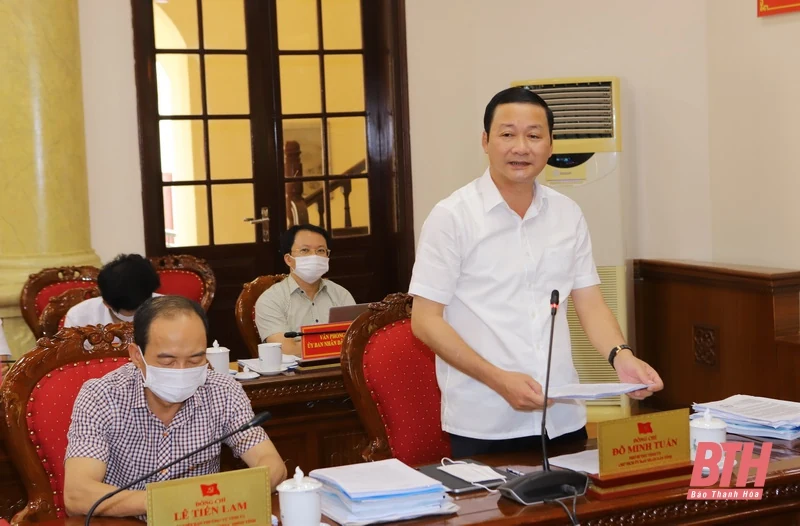 Ban Thường vụ Tỉnh ủy Thanh Hóa thảo luận, quyết định nhiều nội dung cơ chế, chính sách liên quan đến sự phát triển của tỉnh