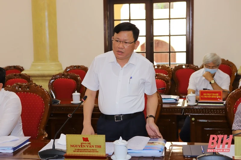 Ban Thường vụ Tỉnh ủy Thanh Hóa thảo luận, quyết định nhiều nội dung cơ chế, chính sách liên quan đến sự phát triển của tỉnh