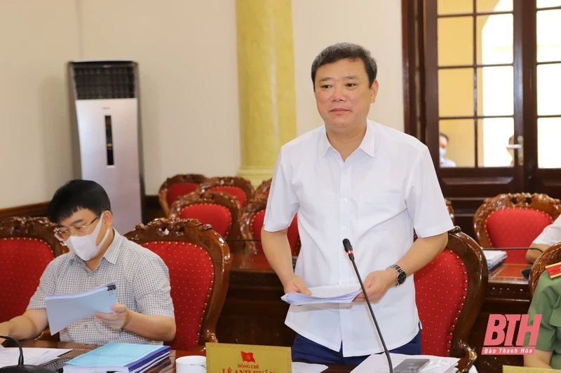 Ban Thường vụ Tỉnh ủy Thanh Hóa thảo luận, quyết định nhiều nội dung cơ chế, chính sách liên quan đến sự phát triển của tỉnh