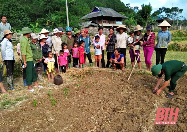 Đồn Biên phòng Bát Mọt với phong trào “Bộ đội biên phòng chung tay vì người nghèo - không ai bị bỏ lại phía sau”