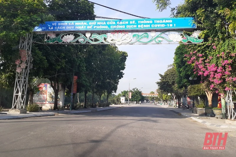 Giãn cách xã hội theo Chỉ thị số 16 toàn huyện Nông Cống từ 16 giờ, ngày 25-8-2021