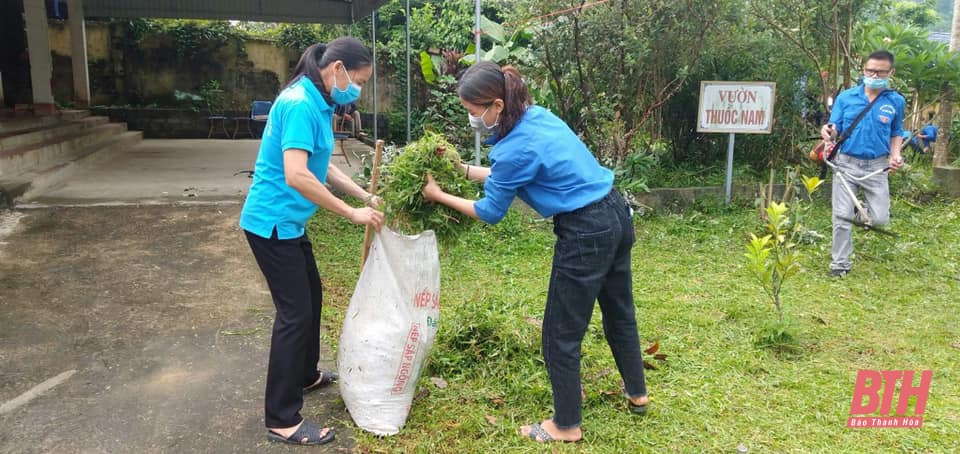 Đa dạng hoạt động tham gia phòng, chống dịch COVID-19 của phụ nữ huyện Thường Xuân