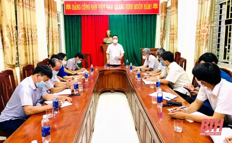Huyện Triệu Sơn truy vết được 7 F2 và 105 F3 liên quan đến bệnh nhân dương tính với SARS-CoV-2 tại xã Tế Nông