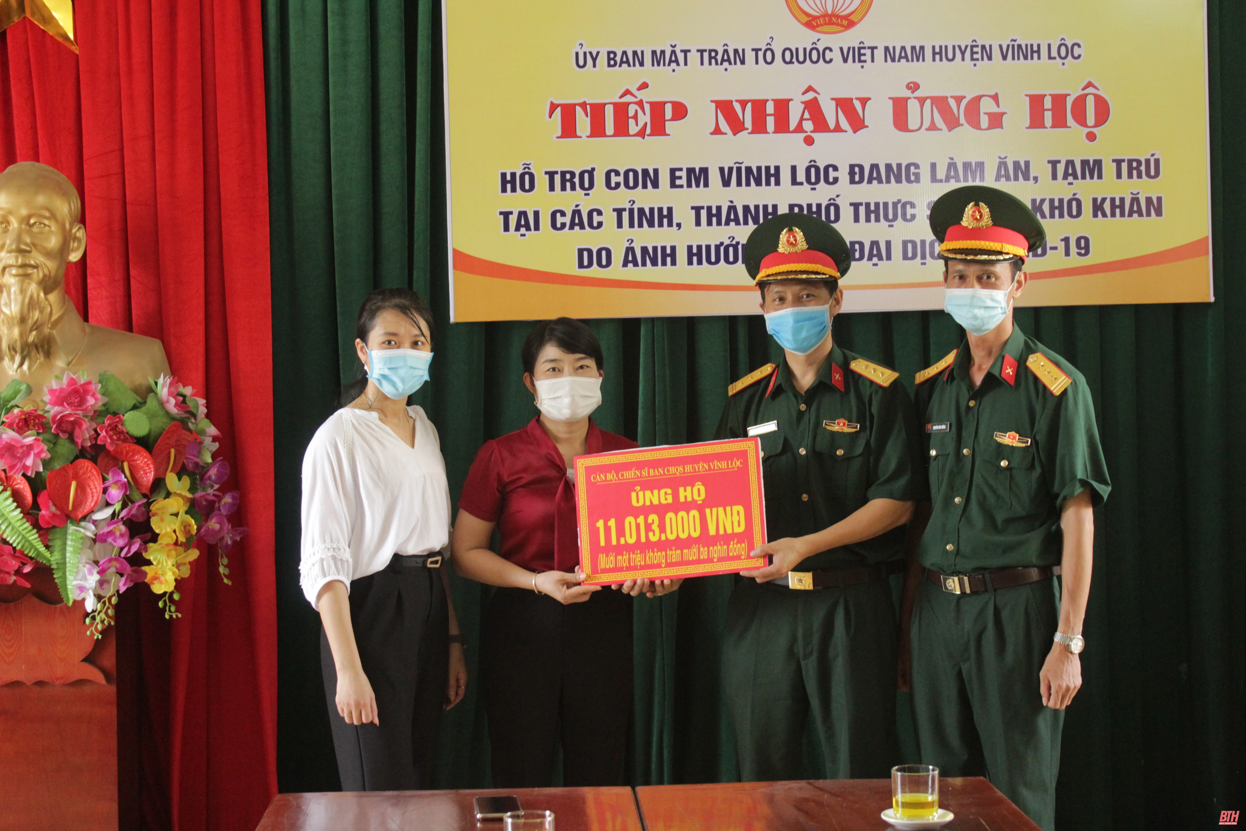 Người dân Vĩnh Lộc gặp khó khăn ở TP Hồ Chí Minh và các tỉnh thành phía Nam được hỗ trợ 2 triệu đồng/hộ