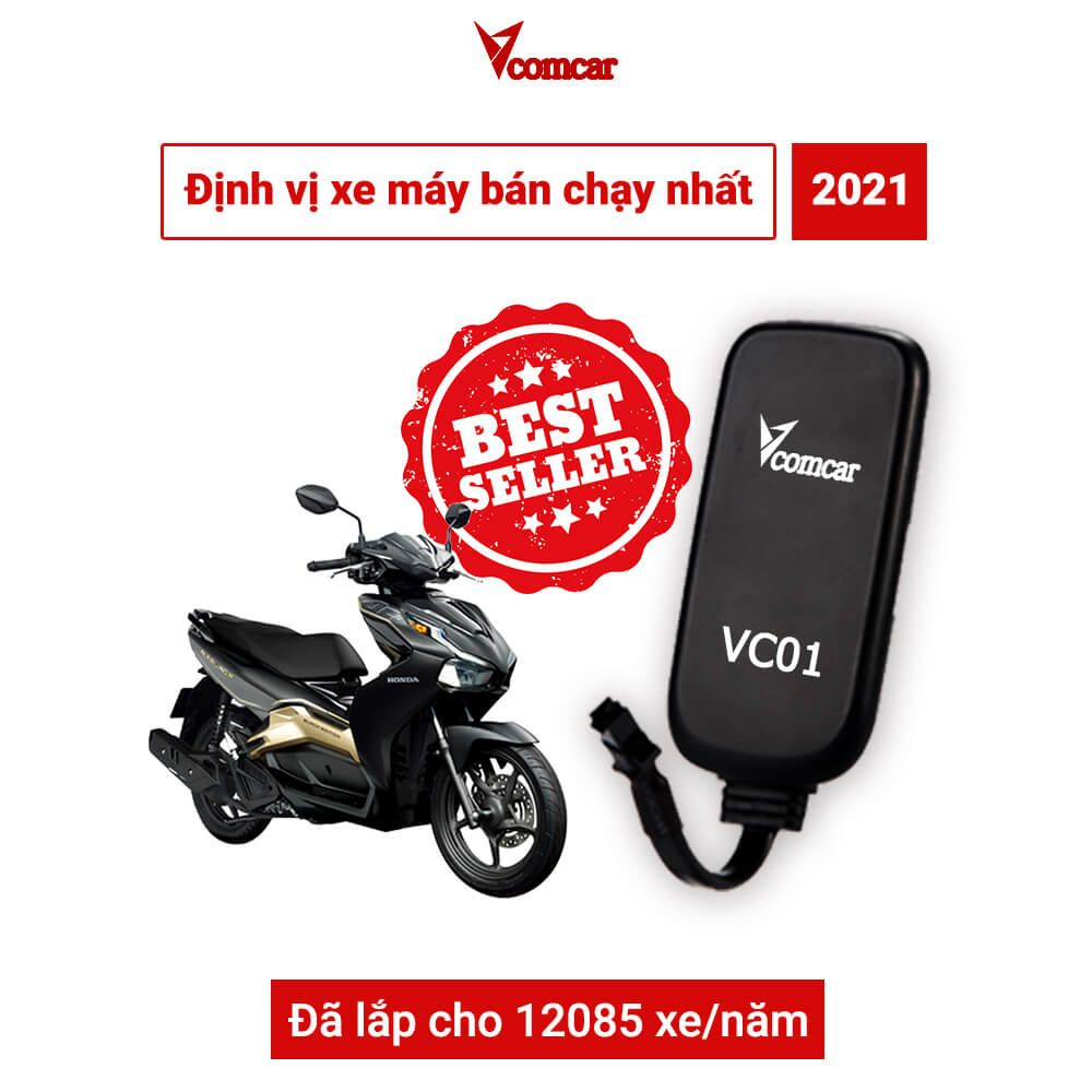 Vcomcar - đơn vị cung cấp định vị chống trộm xe máy chính hãng