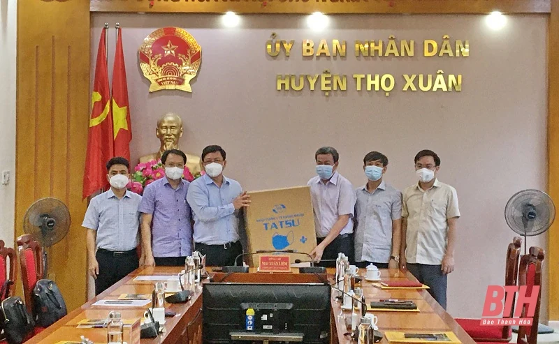 Phó Chủ tịch UBND tỉnh Mai Xuân Liêm kiểm tra công tác phòng, chống dịch COVID-19 tại huyện Thọ Xuân
