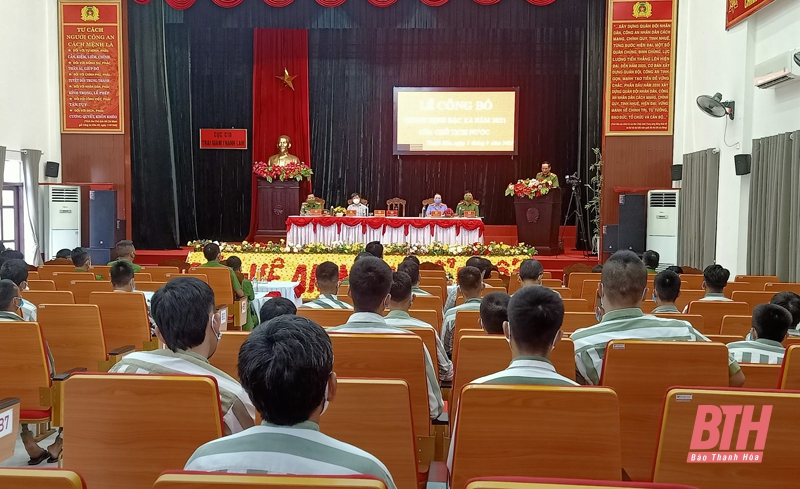 Trại giam Thanh Lâm có 57 phạm nhân được đặc xá năm 2021