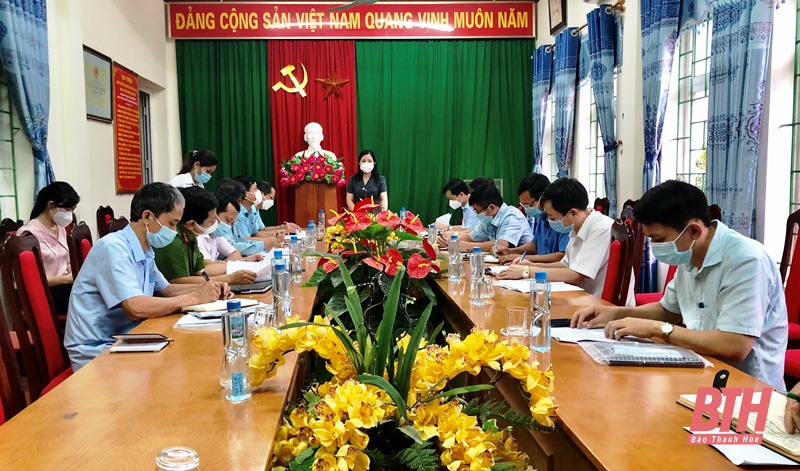 Trưởng ban Dân vận Tỉnh ủy, Chủ tịch Ủy ban MTTQ tỉnh kiểm tra công tác phòng, chống dịch tại huyện Như Xuân