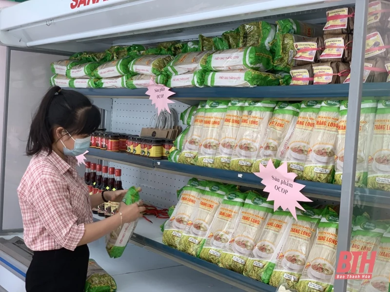 Huyện Nông Cống phát triển các sản phẩm OCOP