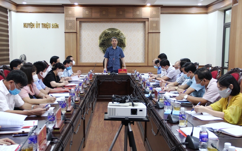 Nỗ lực đưa huyện Triệu Sơn đạt chuẩn nông thôn mới trước 1 năm so với kế hoạch
