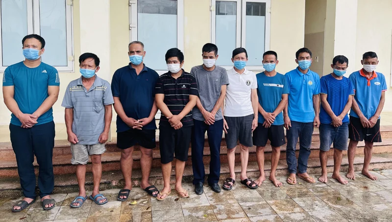 Triệt phá ổ nhóm đánh bạc tại xã Thọ Ngọc
