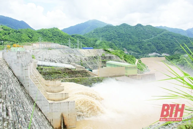 Thủy điện Trung Sơn vận hành an toàn trong mùa mưa lũ