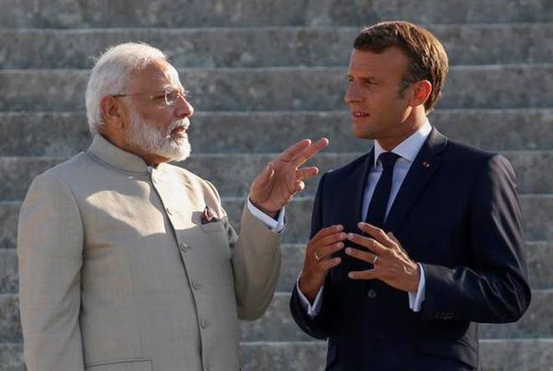 Pháp, Ấn Độ cam kết phối hợp tại Ấn Độ Dương-Thái Bình Dương