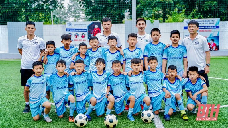 U11 Việt Hùng trở lại tập luyện chuẩn bị cho giải vô địch toàn quốc năm 2021