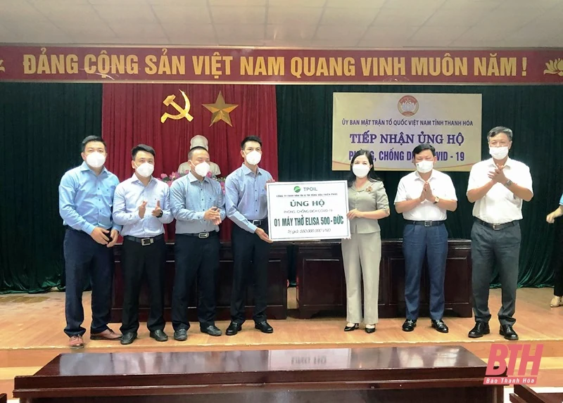 Thêm nhiều thiết bị y tế hỗ trợ công tác phòng, chống dịch
