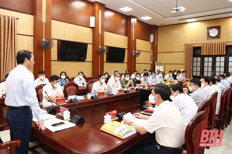 UBND tỉnh họp thường kỳ: Thảo luận, đánh giá tình hình kinh tế - xã hội 9 tháng năm 2021 và nhiều nội dung quan trọng khác