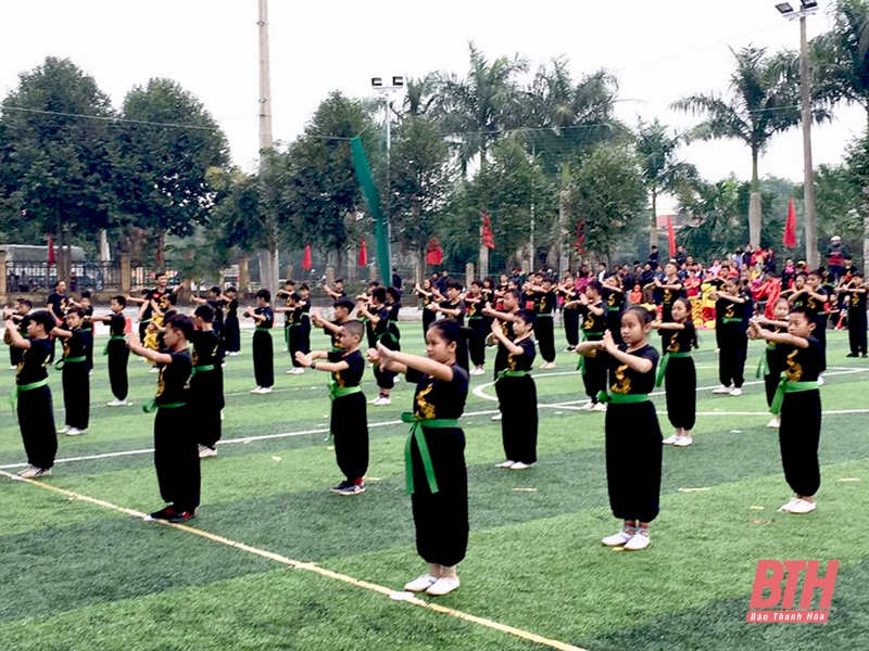 Phát triển các câu lạc bộ võ thuật – điểm tựa phát triển phong trào TDTT huyện Nông Cống
