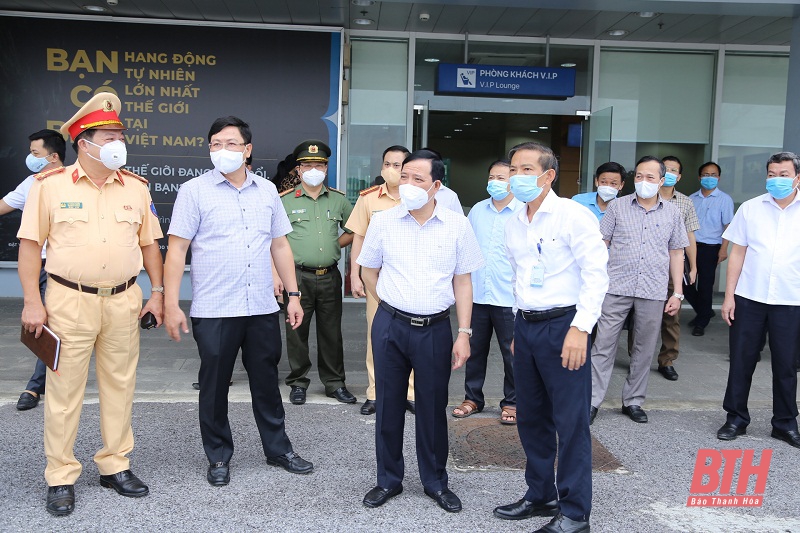 Thanh Hóa thành lập chốt kiểm soát liên ngành phòng, chống dịch COVID-19 tại Cảng hàng không Thọ Xuân