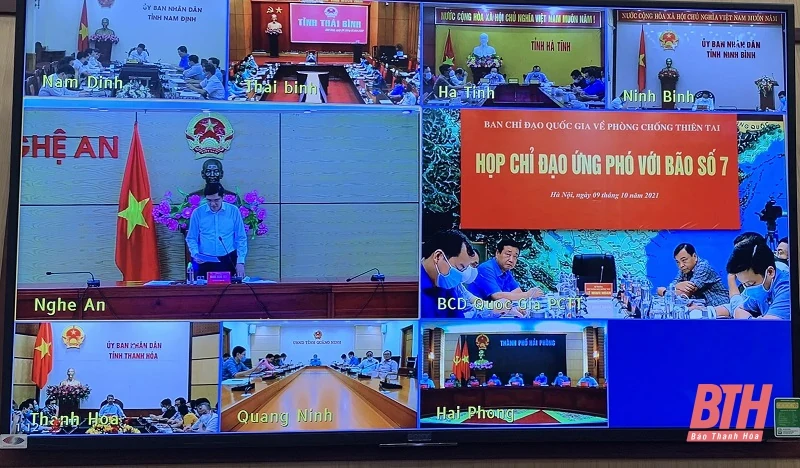 Các địa phương phải chủ động ứng phó với bão số 7 và hoàn lưu sau bão