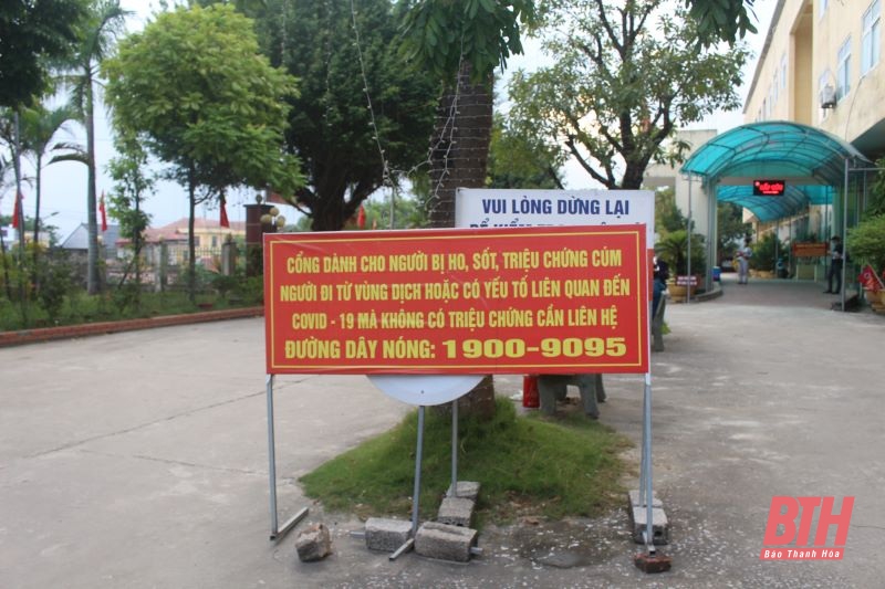 Bệnh viện Đa khoa thị xã Bỉm Sơn bảo đảm Bệnh viện an toàn phòng, chống dịch COVID-19