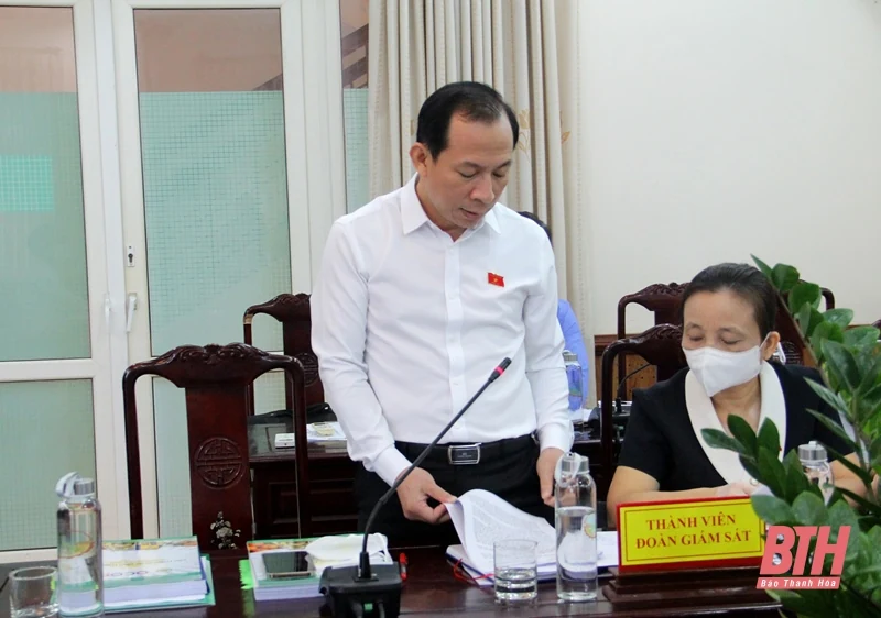 Đoàn ĐBQH tỉnh giám sát thực hiện Chương trình OCOP và quản lý sử dụng đất lâm nghiệp