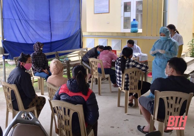 Thạch Thành: Quyết liệt truy vết các trường hợp liên quan đến ổ dịch COVID - 19 thị xã Bỉm Sơn