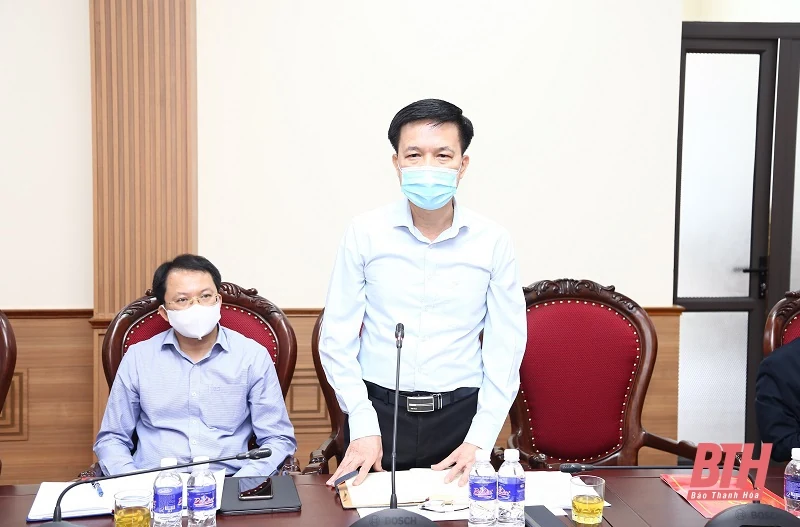 Chủ tịch UBND tỉnh Đỗ Minh Tuấn kiểm tra, chỉ đạo công tác phòng, chống dịch COVID-19 tại huyện Thọ Xuân và Triệu Sơn