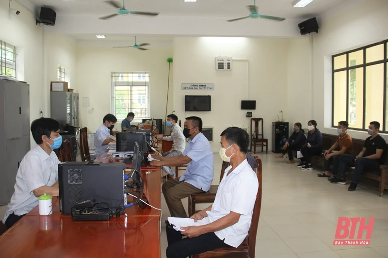 Huyện Ngọc Lặc xây dựng nền hành chính phục vụ Nhân dân