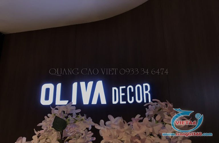 Quảng cáo Việt chuyên thiết kế, thi công bảng hiệu chữ nổi đẹp, chất lượng
