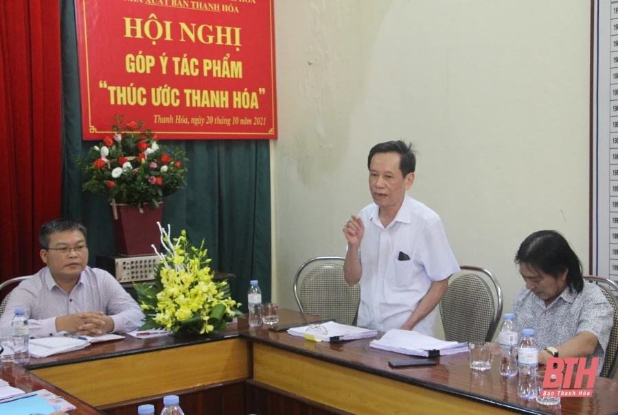 Hội nghị góp ý bản thảo “Thúc ước Thanh Hóa”